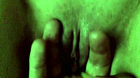 Wife Relaxes With Gentle Finger Massage