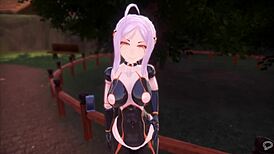 Monster girl island hentai ep 9 sex doll dance.