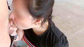 Busty Babe Marlyn Chenel Begs For Cock In Abandoned Building, Gets Bent Over For Tight Pussy Fuck With Pierced Nipples