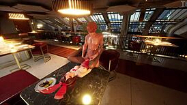 Feeling the thrill in Emilia's secret playroom with uncensored hentai