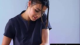 girlsway - stunning masseuse kylie rocket surprises favorite client with intimate fingering session