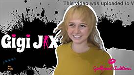 April Paisley in Hardcore Interracial Audition