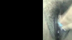 Squirting intensely with hairy pussy bianquinhafox