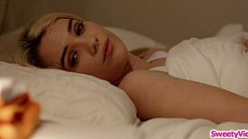 Redhead Babe In Lingerie Licks And Sucks Her Brunette Girlfriend's Pussy During Intense Oral And Masturbation Session.