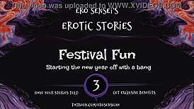 Festival fun erotic audio for women orgasms at party