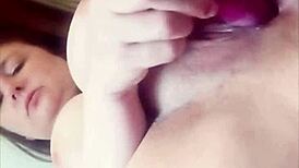 Creamy Vibrator Sucked By Lips