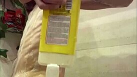 Hot Teen Bent Over for Gay Shower Blowjob and Rimjob