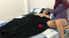 I handcuffed my stepbrother and had horny desire