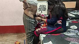 Stepbrother seduces Stepsister into using deepthroat skills for viral MMS