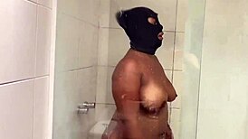 feelin so hot after that wild fuck and blowjob in the shower