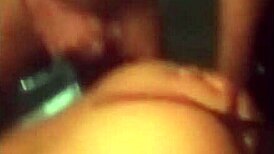 that black guy stretched my pussy with his huge cock and forced me to suck it while my cuckold husband watched