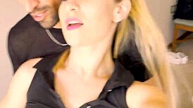 Argentinian Round Ass Babe Sucks Cock in Hotel Room