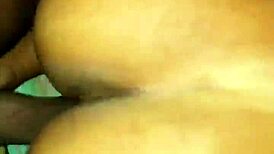 BBW Puta Takes Hard Cock Beating While Cuck Watches