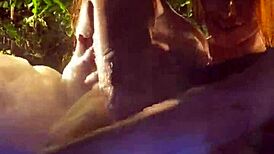 tres lesbianas en el jacussi kiss and touch big asses with natural tits