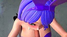 Feeling the thrill in Emilia's secret playroom with uncensored hentai