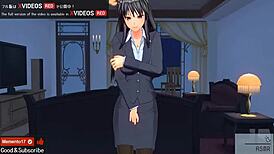 Anime ASMR Erotic Confession: Beautiful Japanese Senpai Gets Creampied During Intimate Headphone Experience