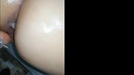 Visiting Girlfriend Leads To Intimate Massage And Passionate Fucking.