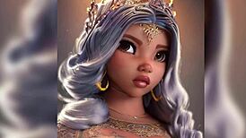 Hey, Check Out These Sexy Thick Etherial Princesses With Magic Energy Surrounding Them! ✨