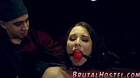 Very Nice Teen 18+ Girl in Chair Bondage Nude Play