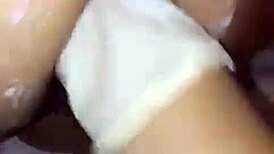 a friend learns fisting and shoves her whole hand into the blonde's tight asshole