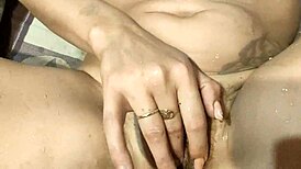 Gouged anal makes her squirt!