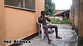 Hey, watch this model tease and flash his huge cock outdoors for penismanxxx.