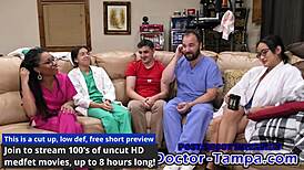 Doctor Tampa's POV Yearly Exam with Aria Nicole