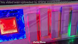 she records but loves a wild party