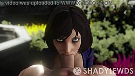 i gave elizabeth a blowjob in 3d