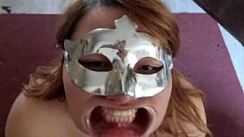 Amateur Face Fucking With Bondage Style