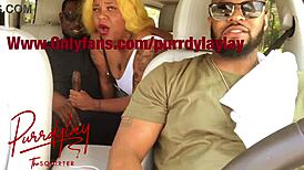 uber driver wife sucks stranger cock and squirts