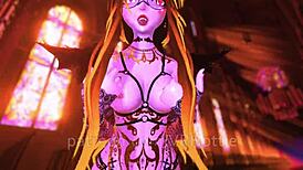Succubus face ride at church, lewd lap dance VRChat! 😈