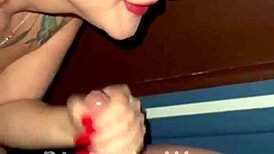 Four Hot Babes Sucking Together