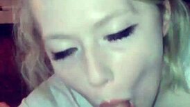 Hot Amateur Big Titty Blonde Gives Nut-Busting Blowjob