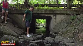 Fakehub - University Student Breaks Friendzone, Pounds Blonde Teen Dreamgirl Hard