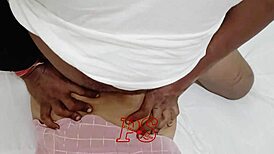 desi bhabhi bent over for hardcore rough fucking with monster cock