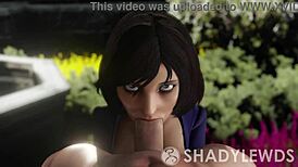 i gave elizabeth a blowjob in 3d