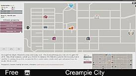 Explosive creampie action in the city!