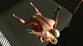 taking it to the next level with big tits babe in this music video