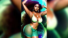 Hey, Check Out These Sexy Thick Etherial Princesses With Magic Energy Surrounding Them! ✨