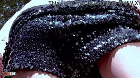 Horny Skinny Gabriela Flores Removing Clothes!