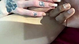 i love how he finger fucks my pink pussy