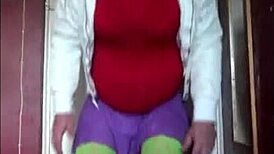 Shy bisexual crossdresser begs for public mouth humiliation