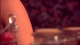 Aurora snow feels intense pleasure in black stockings