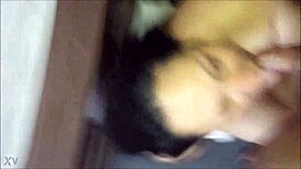 Want to see chocolate chick get facial?