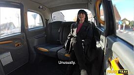 Fake Taxi Italian Babe Gags on Big Cock in Throat