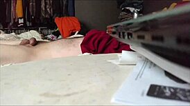 wife moans loudly while riding monster cock in bedroom