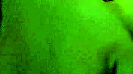 me fingering her shaved pussy close-up