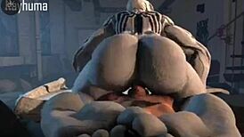 Sexe POV Venom avec baise intense en gros plan