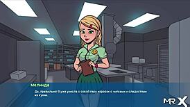 In Camppinewood, pajama party turns hentai assfucking with anime characters.